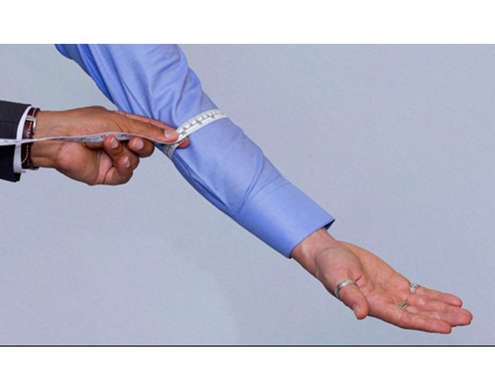 Forearm measurement guide