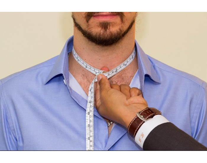 Neck measurement guide