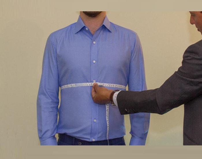 Upper Waist measurement guide
