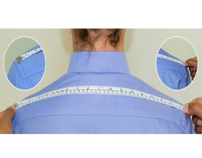Shoulder measurement guide